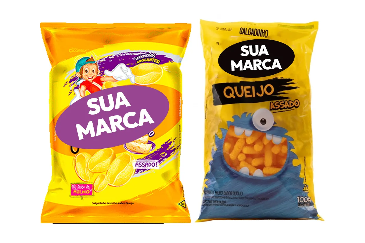 Embalagens para salgadinhos