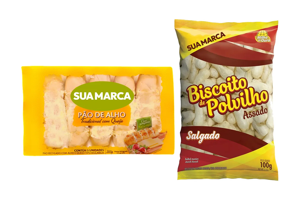 Embalagens para panificação e biscoitos